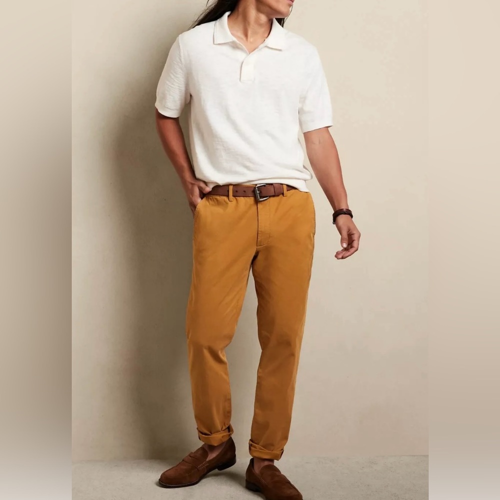 Banana Republic Lived-In Chinos Skinny